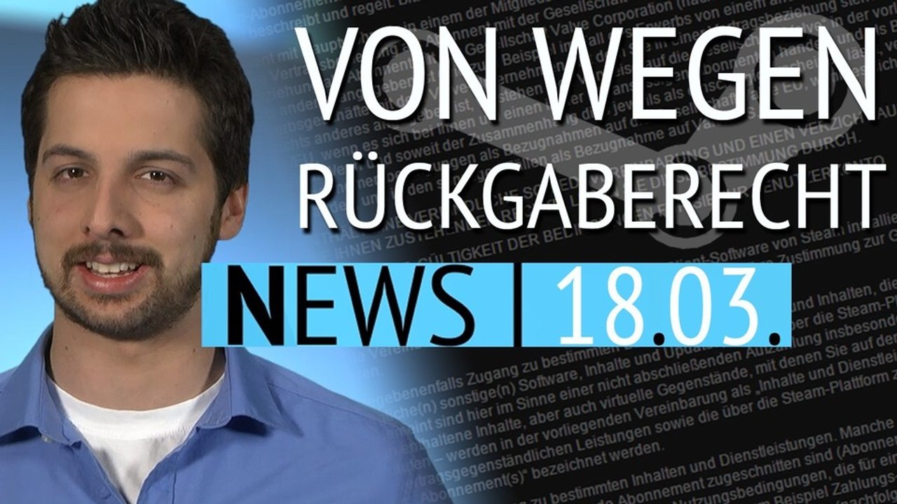 News: Valve drückt sich um Steam-Rückgaberecht - Hollywood ruiniert Pixel-Videospiele