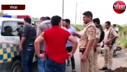 राहगीरों से लूटपाट करने वाले दो बदमाश पुलिस मुठभेड़ के बाद गिरफ्तार