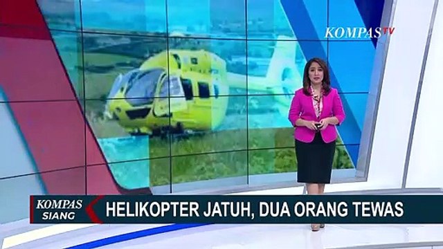 Polisi Selidiki Penyebab Helikopter Jatuh yang Tewaskan 2 Orang
