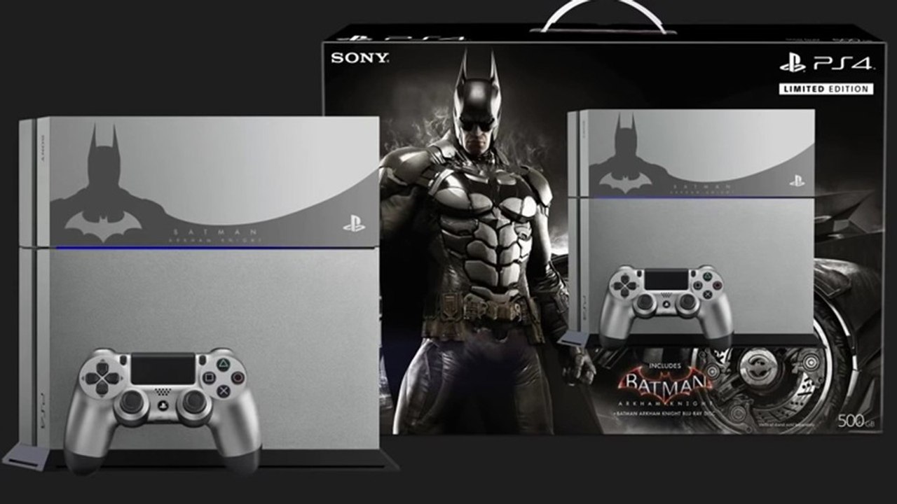 Batman: Arkham Knight - Trailer zum PS4-Bundle mit Konsole im Batman-Design