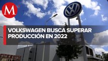 Pese a paros por falta de insumos, Volkswagen busca superar producción en 2022