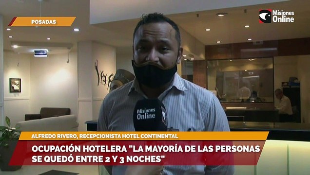 Ocupación hotelera La mayoría de las personas se quedó entre 2 y 3 noches
