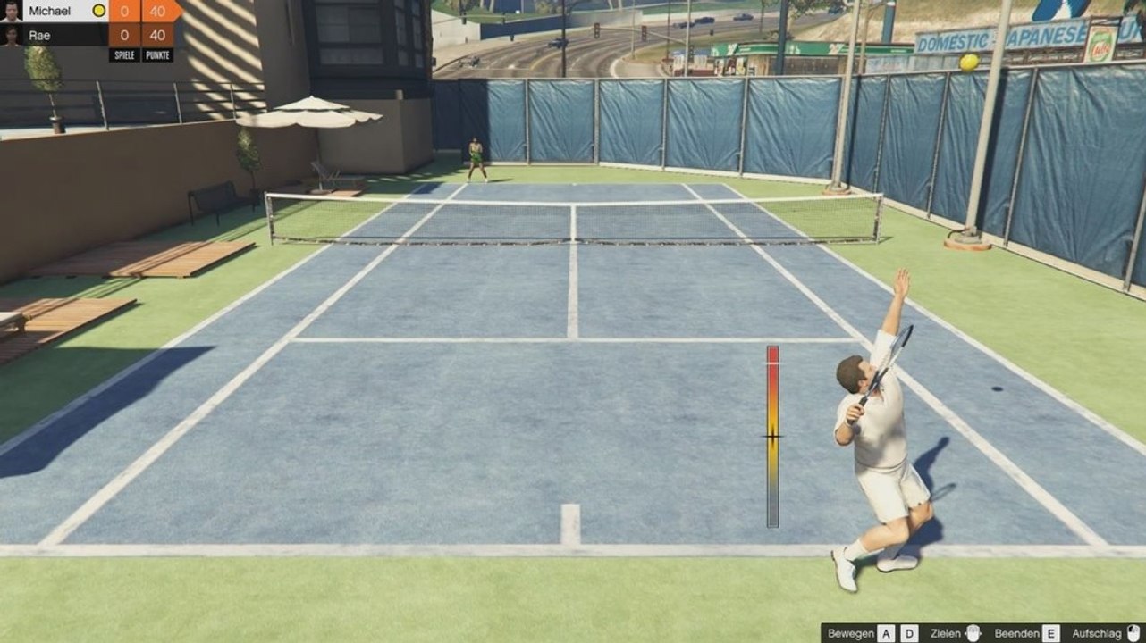 GTA 5: Die Steuerung - Ein Tennisspiel mit Maus & Tastatur