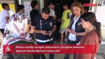 Polise verdiği cevapla milyonların yüreğine dokunan Ayşe’ye Devlet Bahçeli sahip çıktı