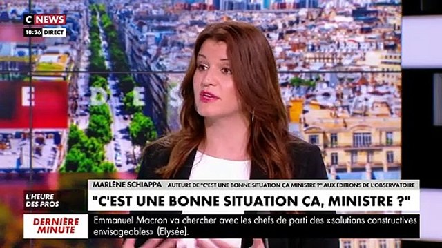 On discute beaucoup avec Cyril Hanouna : Marlène Schiappa réfléchit à un avenir dans les médias