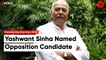 Yashwant Sinha, BJP Detractor, Opposition Face For Presidential Election