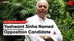 Yashwant Sinha, BJP Detractor, Opposition Face For Presidential Election