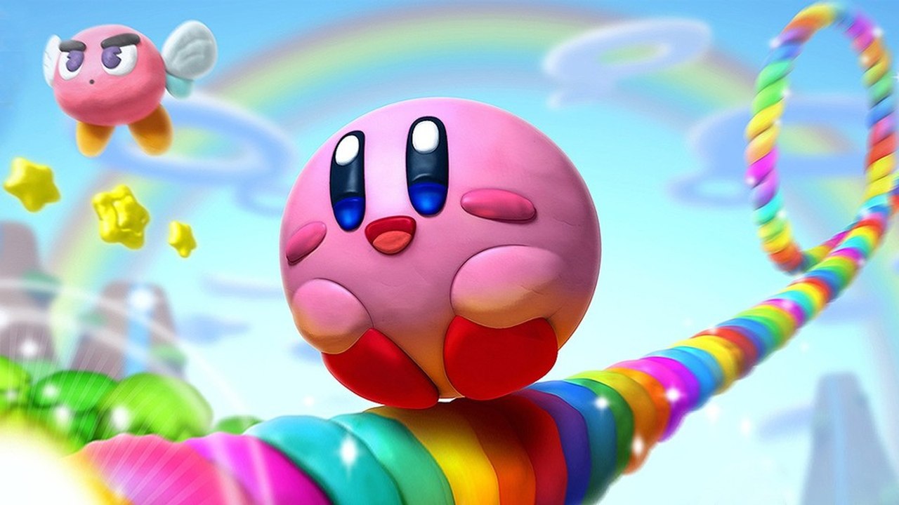 Kirby und der regenbogen-pinsel - test-video: bunt, originell - aber wenig kirby