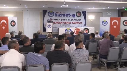 HAK-İŞ Genel Başkanı Arslan, Hizmet-İş Sendikasının genel kuruluna katıldı