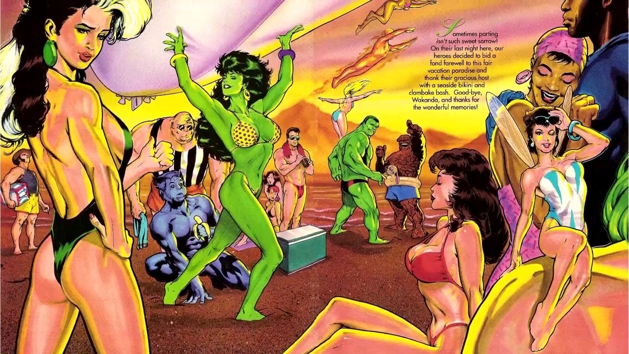 Marvel Swimsuit Special: El Cómic más polémico de los 90´s