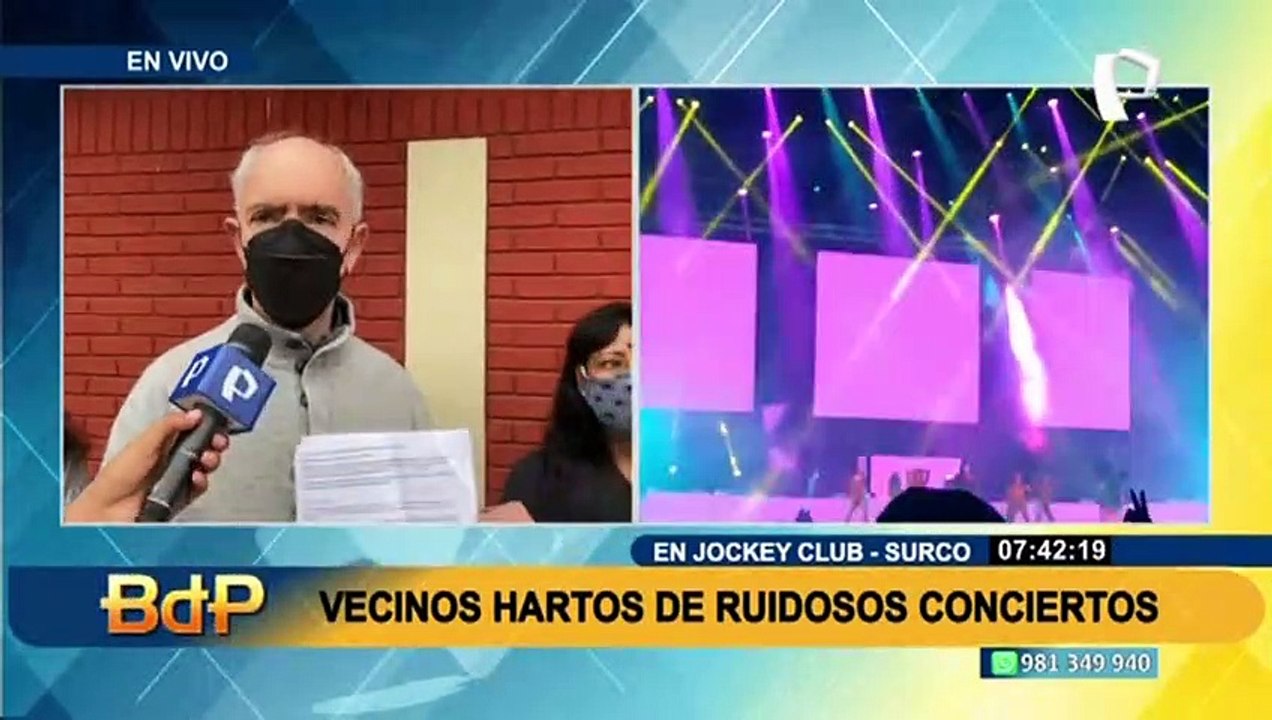Viven un calvario: vecinos denuncian intensos ruidos por conciertos en el Jockey Club