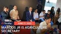 Marcos will be agriculture secretary 'at least for now'