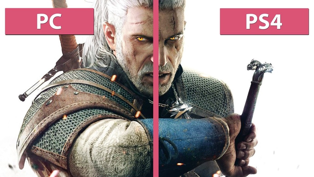 The Witcher 3 - Grafik-Vergleich: PS4 gegen PC-Version