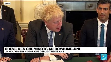Grève massive au Royaume-Uni : un mouvement "inutile" pour Boris Johnson