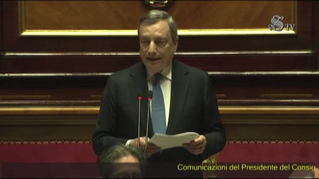 Draghi: Spetta a tutti noi aiutare l'Ucraina a rinascere