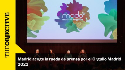 Madrid acoge la rueda de prensa por el Orgullo Madrid 2022