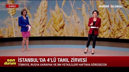 Tahıl krizi için İstanbul'da 4'lü görüşme