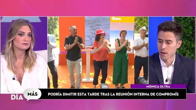 Mónica Oltra podría dimitir esta tarde tras la reunión interna de Compromís