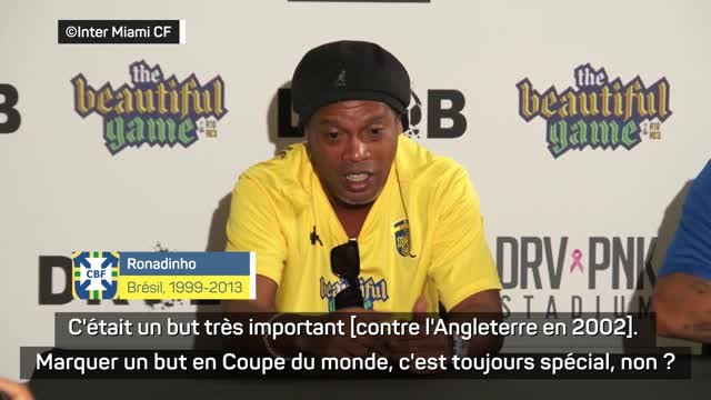 Brésil - Ronaldinho et Seaman se remémorent le coup-franc iconique de 2002
