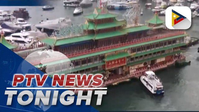 Hong Kong's iconic floating Jumbo resto sinks