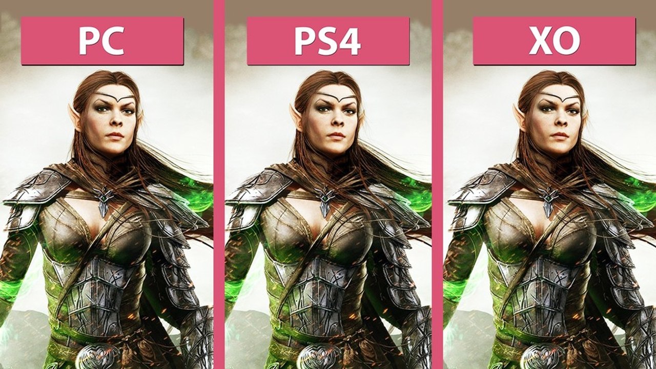 The Elder Scrolls Online - PC, PS4 und Xbox One im Grafikvergleich