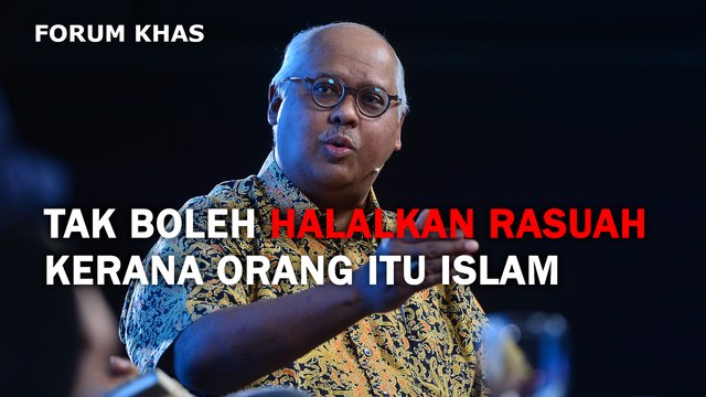 Tak boleh halalkan rasuah kerana orang itu Islam