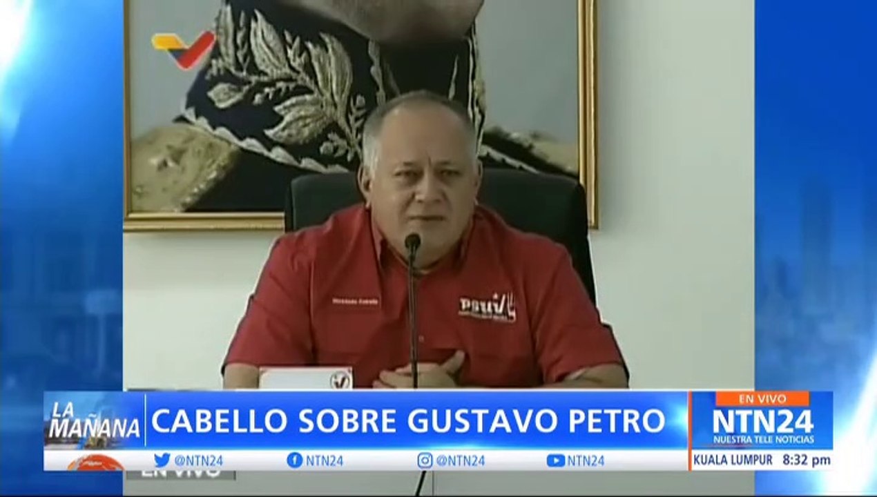 Diosdado Cabello sobre Petro