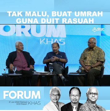 Tak malu, buat umrah guna duit rasuah