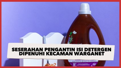 Seserahan Pengantin Isi Detergen Viral, Kolom Komentar Dipenuhi Kecaman Warganet, Kok Bisa?