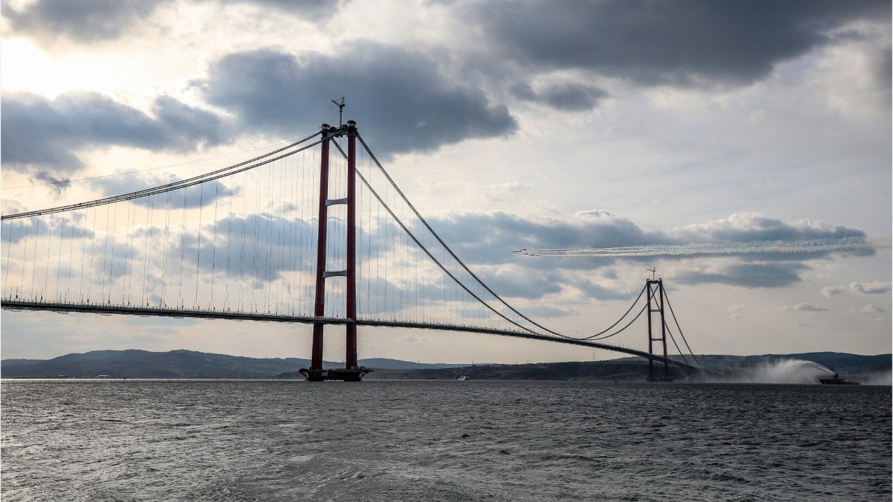 Voyage : inauguration du plus long pont suspendu au monde en Turquie