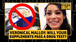 Veronica Malloy: How To Ensure Bodybuilding Supplements Pass Drug Tests