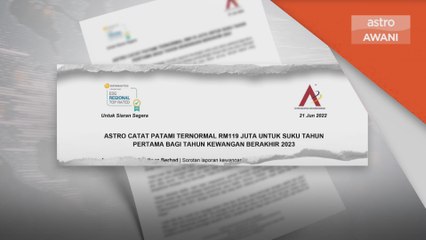 Korporat | Astro umum dividen interim pertama 1.25 sen sesaham