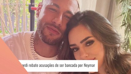 Namorada de Neymar, Bruna Biancardi se pronuncia sobre ser bancada pelo jogador