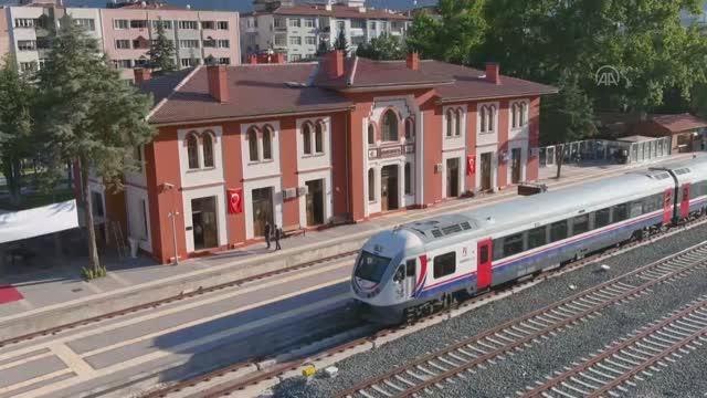 Samsun-Amasya ve Amasya-Havza bölgesel tren seferleri yeniden başladı