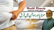 Motapa Aur Sujan Me Farq - Latest Bayan 2022 - Hakeem Abdul Basit #Healthtips