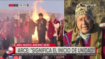 Sin Choquehuanca, Arce y Evo celebran el Año Nuevo Andino en Tiwanaku