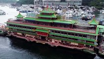 Iconic floating restaurant sinks at sea