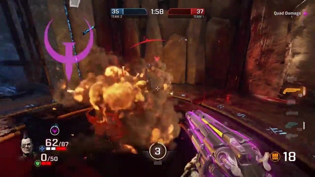 Quake Champions - 2 Minuten rasend schnelles Oldschool-Gameplay