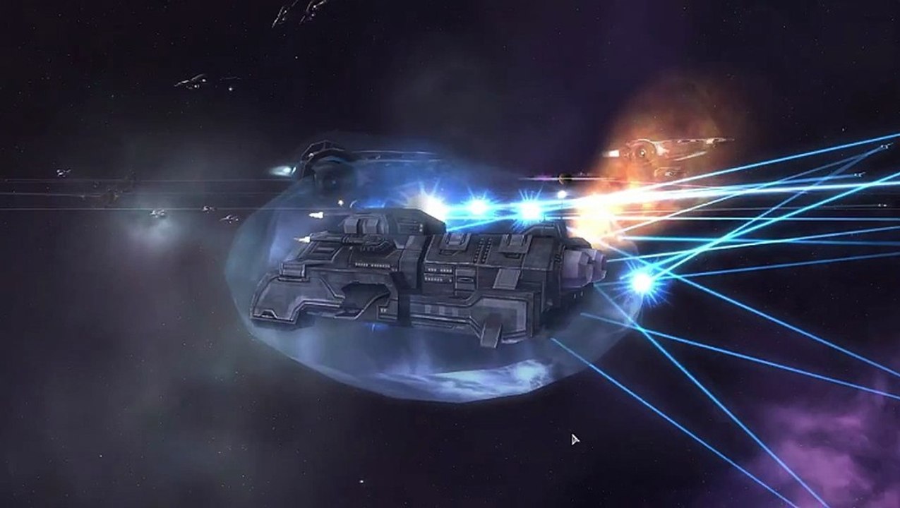 Sins of a solar empire - gameplay-trailer zeigt grafik-upgrade aus dem patch 1.9