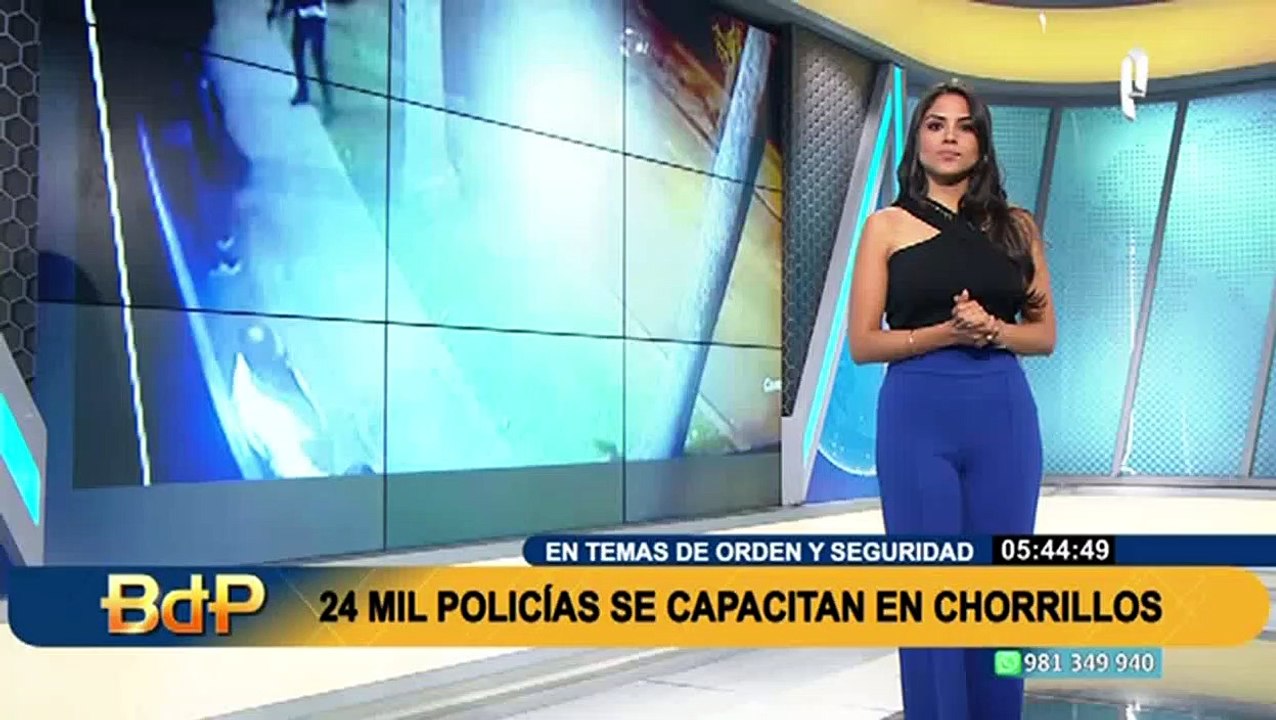 Más de 24 mil policías reciben entrenamientos especializados para enfrentar a bandas criminales