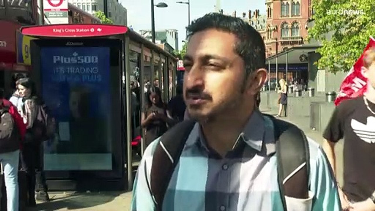 Lost in London: 80 Prozent der britischen Züge fallen durch Streik aus