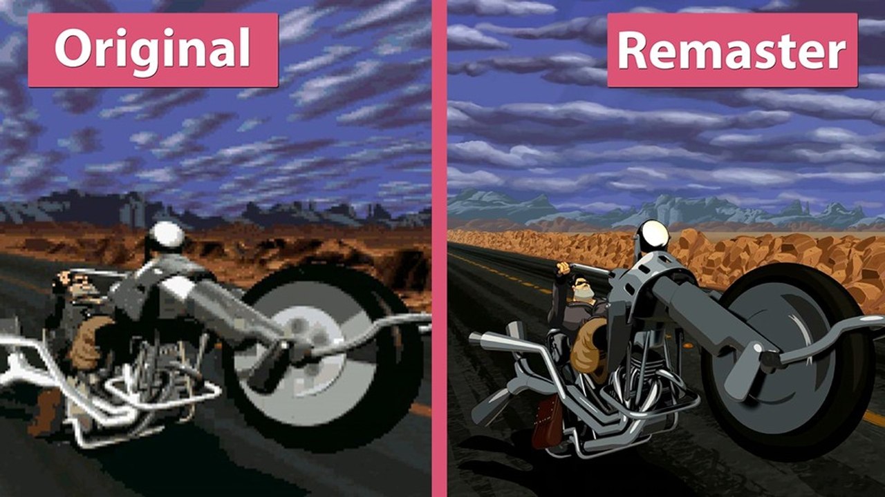 Full Throttle - Original gegen Remastered im Vergleich