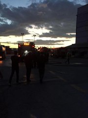 Ankara'da şeker fabrikasında yangın