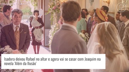 Tải video: Novela 'Além da Ilusão': Isadora se atrapalha em lua de mel com Joaquim: 'Rafael!'