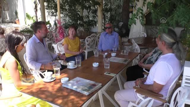 Türk Sanayici ve İşadamları Vakfı Başkanı Veli Sarıtoprak, Bodrum'u ziyaret etti