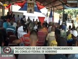 Productores de Café en Yaracuy reciben financiamiento del Consejo Federal de Gobierno