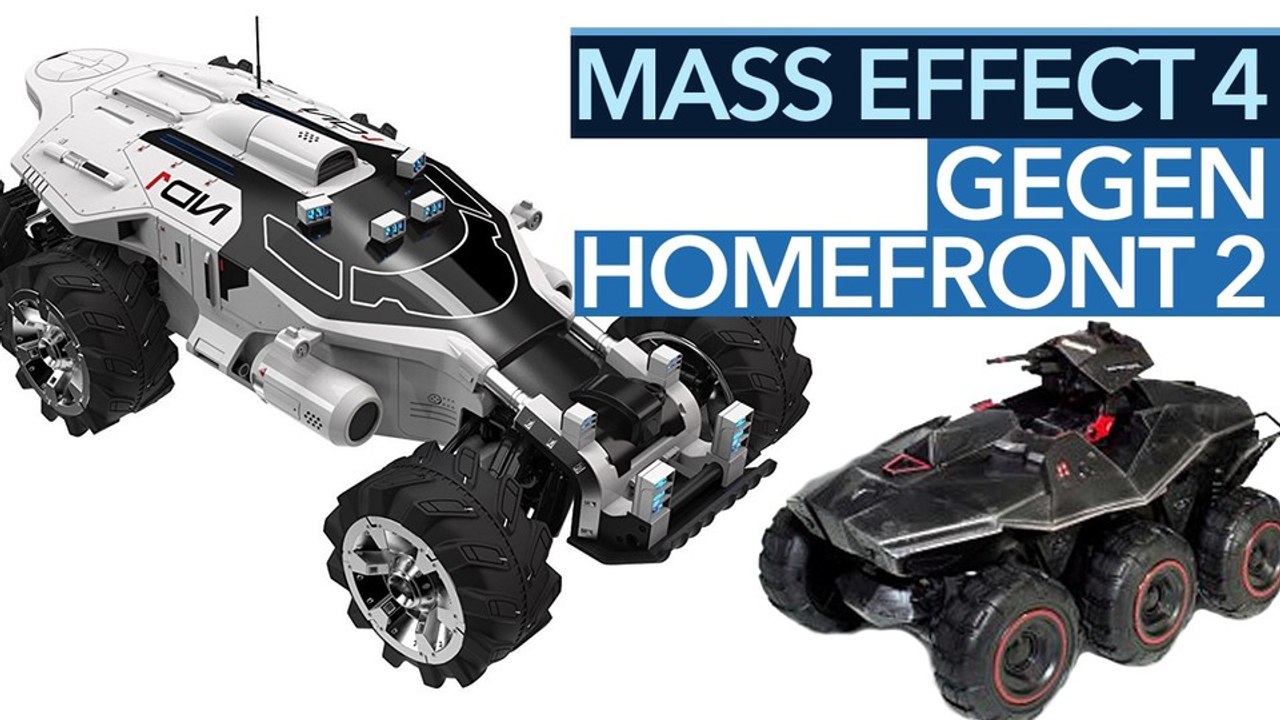 Mass Effect: Andromeda gegen Homefront 2 - Video: Wer gewinnt das Rennen?