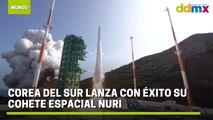 Corea del Sur lanza con éxito su cohete espacial Nuri