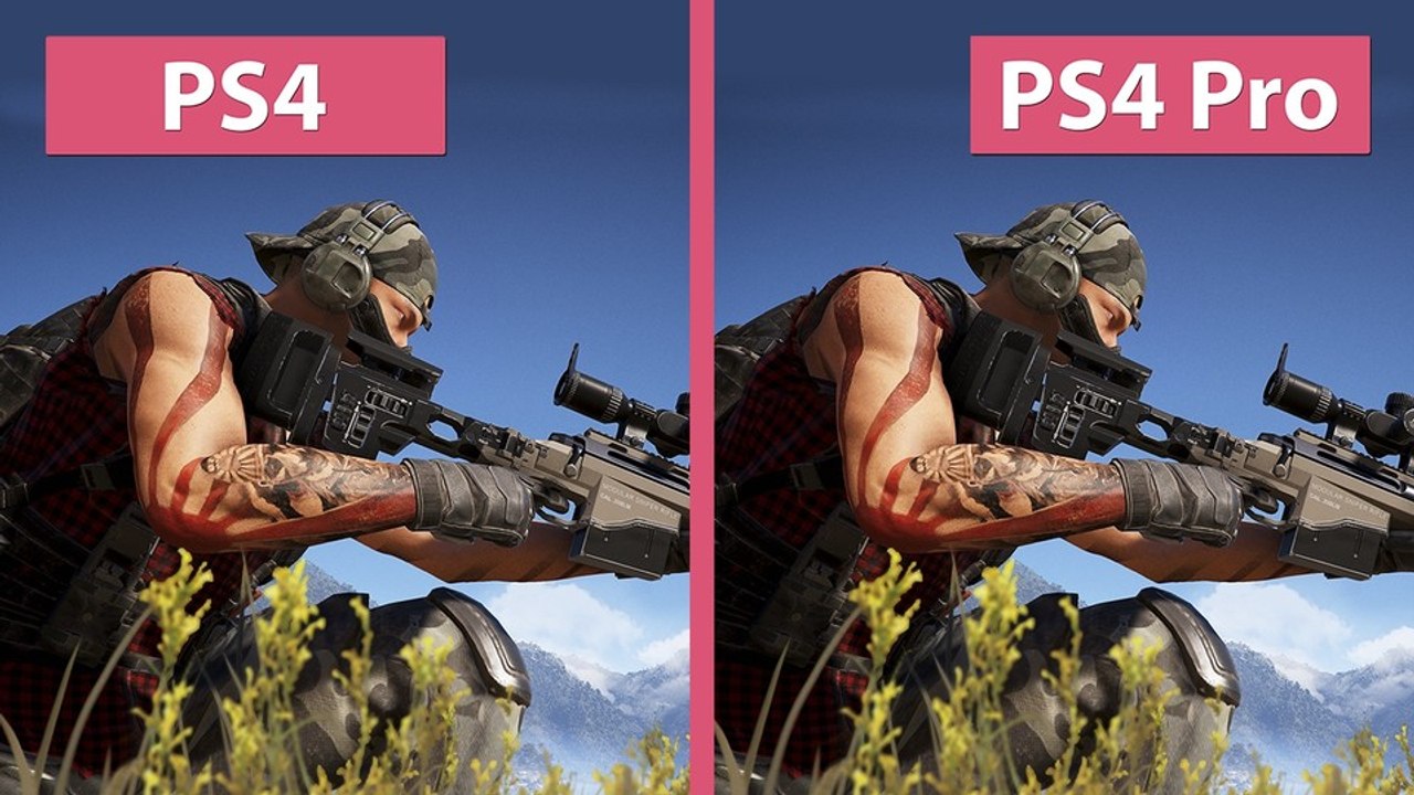 Ghost Recon: Wildlands - PS4 gegen PS4 Pro im Grafik-Vergleich