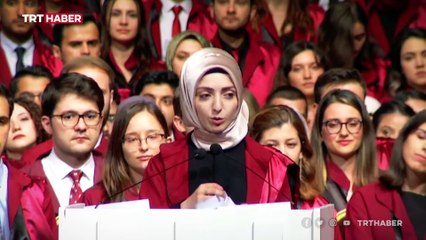 Çapa Tıp birincisinin ayakta alkışlanan konuşması: Bu diyardan gitmeyeceğiz